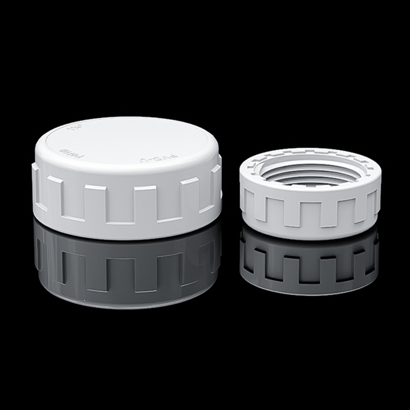 Drain Pipe Clip - PVC メスエンドキャップ 20-60 ミリメートル白ねじ込みパイププラグ水族館の水槽排水キャップ庭灌漑水道管シールコネクタ