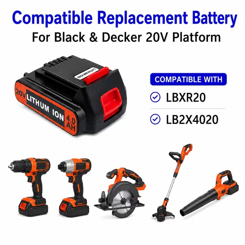 3/4/6/8Ah 長時間使用可能 BL2018 リチウム交 - Black+Decker Tool Cordless のレビューと価格