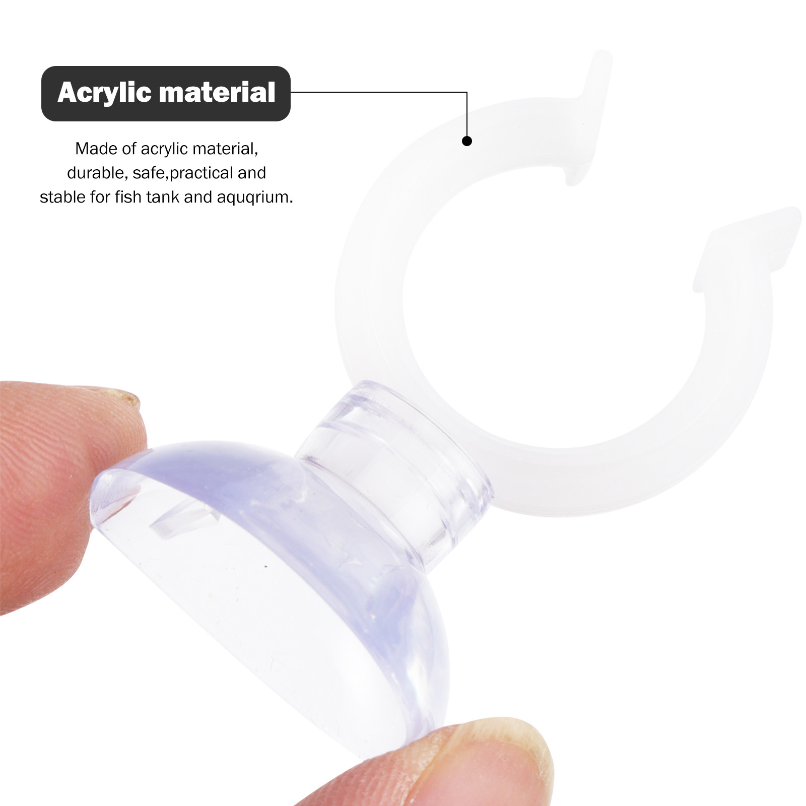 6個入り水槽用ホースクランプ プラスチック製水槽固定クリップ - Plastic Pipe Clip のレビューと価格
