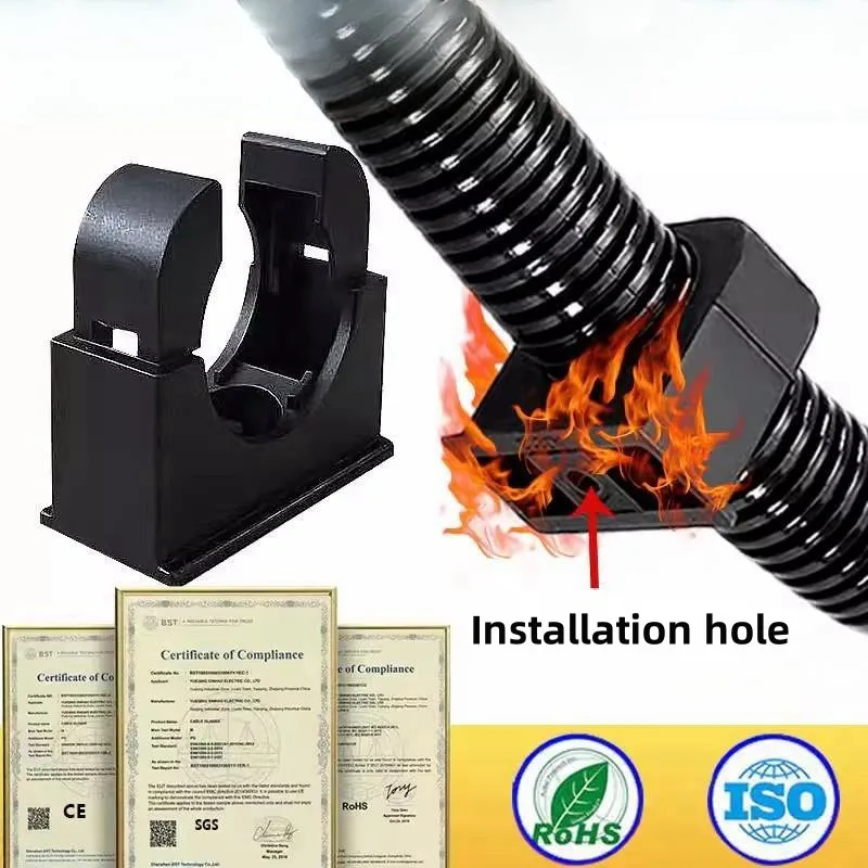 ケーブル固定用プラスチックチューブクランプ、フープバックル、 - Drain Pipe Clip のレビューと価格