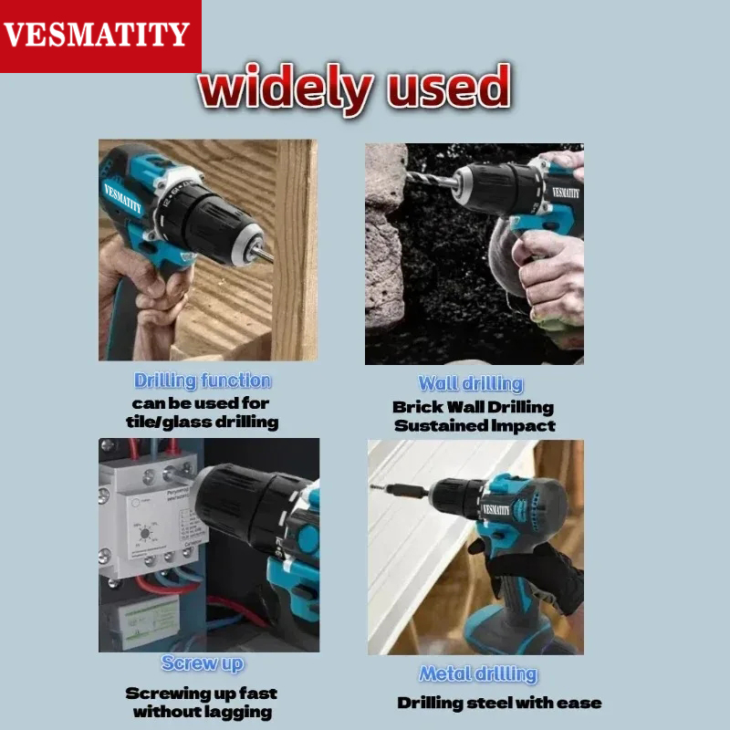 DDF487 10mm ブラシレスコードレスドライバードリル - Makita Drill Ddf484 のレビューと価格